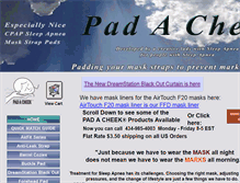 Tablet Screenshot of padacheek.com